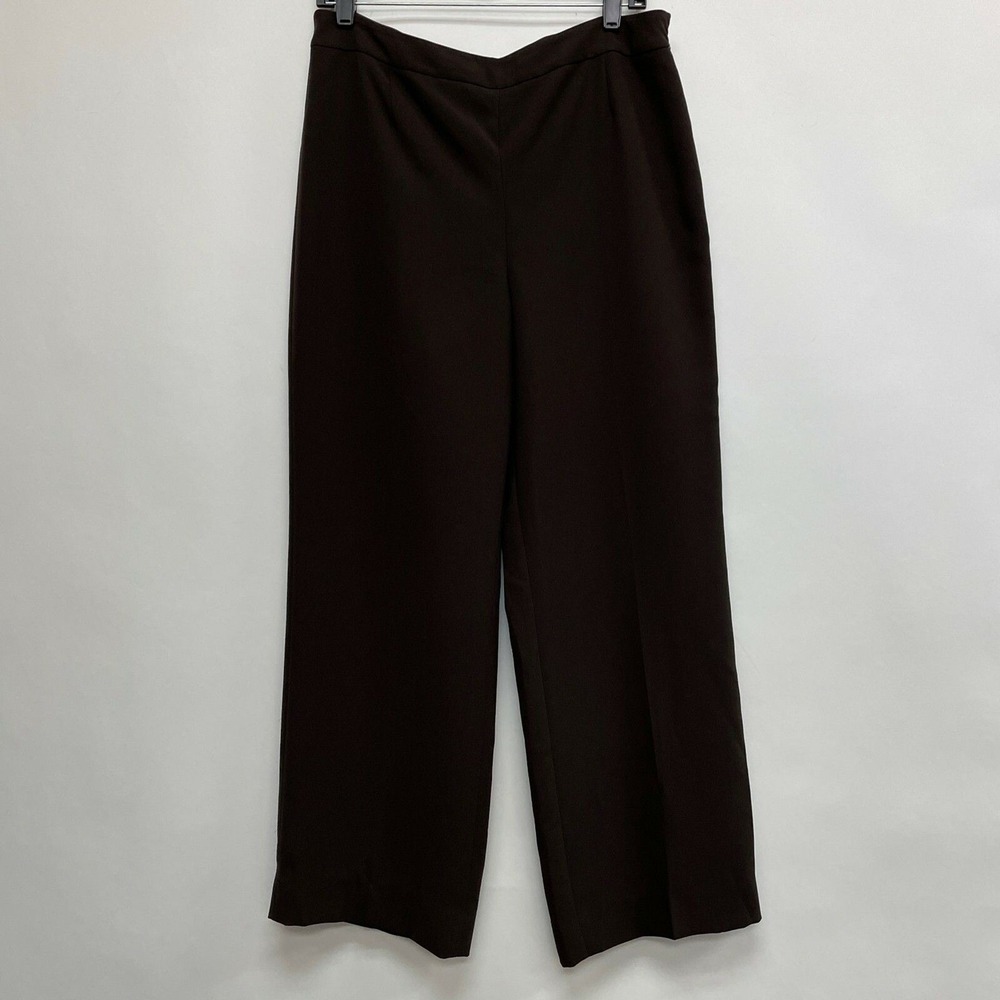 Evan Picone Women's Dress Pants Size 10 Brown Lined
